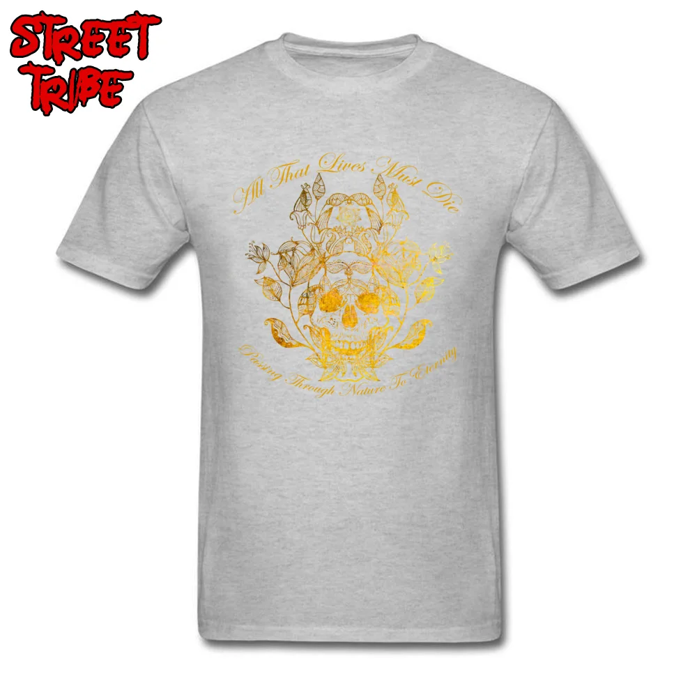  Men T Shirt All That Lives Party Tops T Shirt 100% Cotton Round Collar Short Sleeve Family Tops & Tees ostern Day All That Lives grey