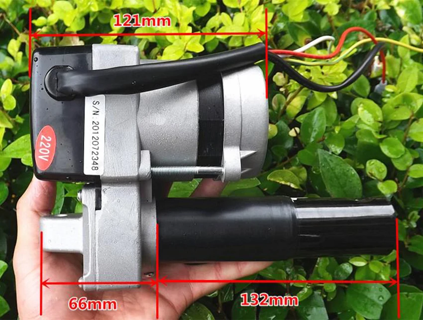 AC 220 В 50 Гц подъемный двигатель для беговой дорожки Ход 50 мм 1350 об/мин однофазный Конденсатор мотор электрический контроллер двигателя
