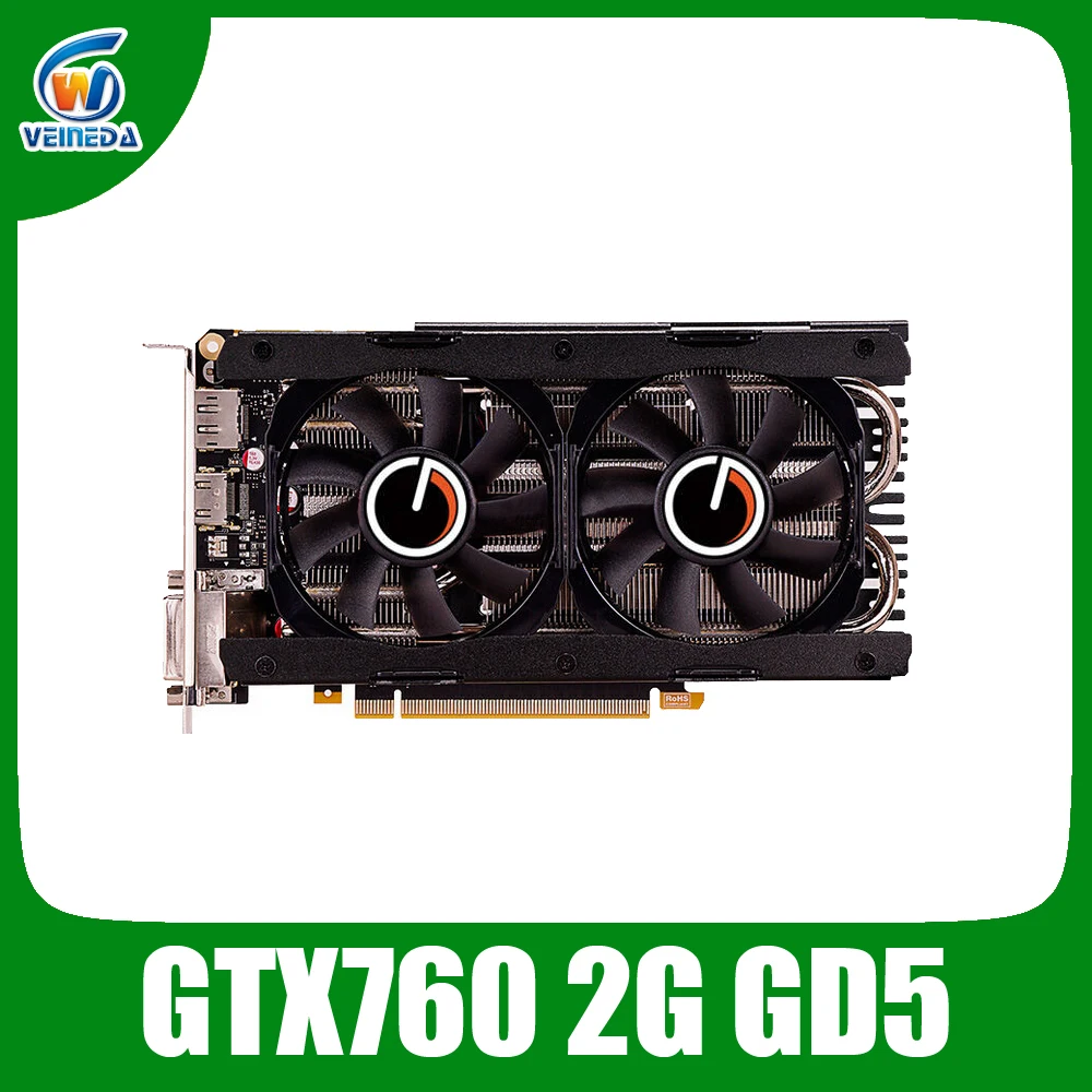 video card nvidia geforce GTX760 2GB GDDR5 256Bit card strong than R9 270