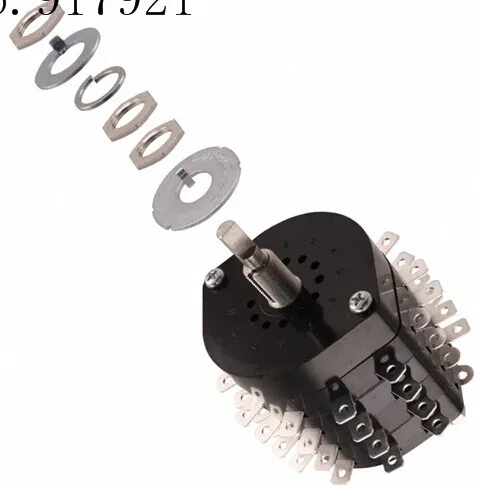

[ZOB] HS13X imported from Japan nkk day open HS16-6N large current rotary switch rotary switch HS16-4N --10pcs/lot