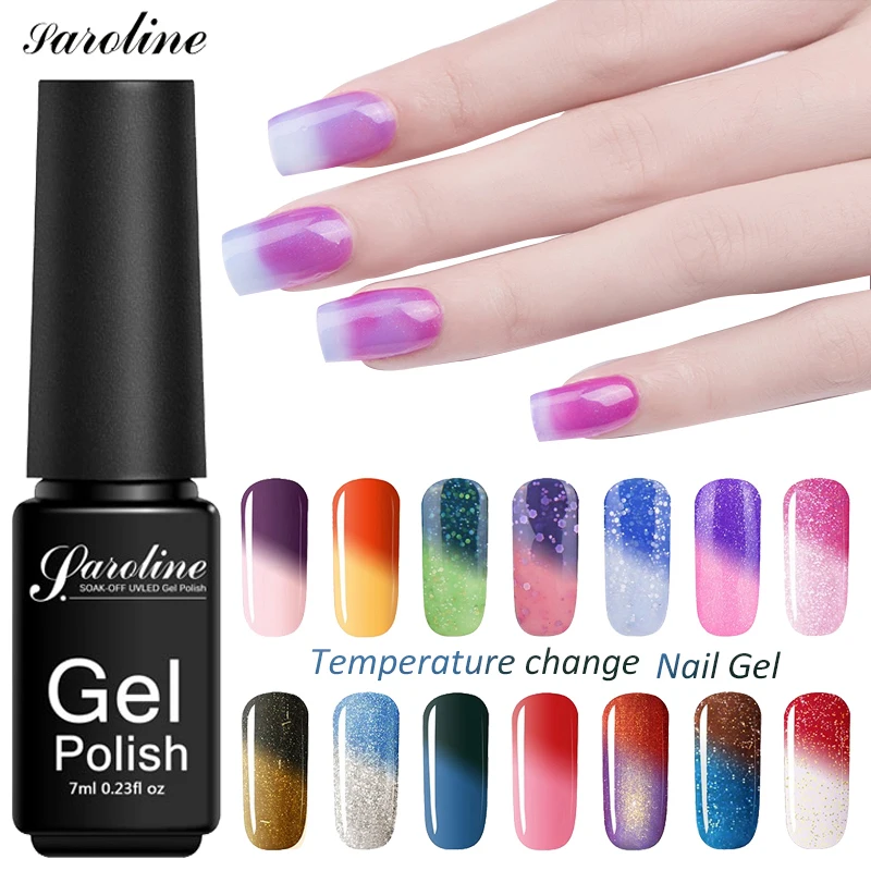 Saroline Temperature Changing Color Gel Varnish 29 Color Semi permanent