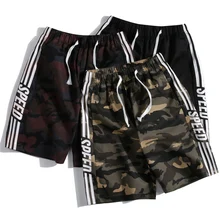 Мужские шорты s летние большие размеры мужские Новые камуфляжные пятиминутные брюки шорты