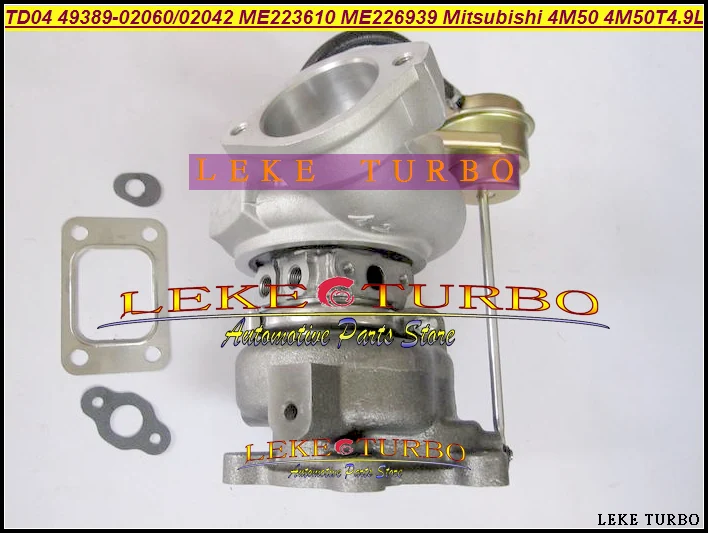 TD04 TD04-4 49389-02060 49389-02042 ME223610 ME226939 Turbo For Mitsubishi Truck 4M50 4M50T 4.9L Diesel Oil cooled (1)