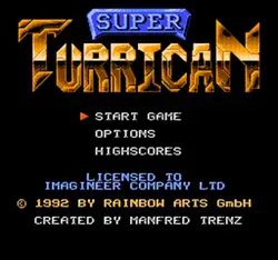 Super turrican (E) 60 контактов 8 бит игровая Карта