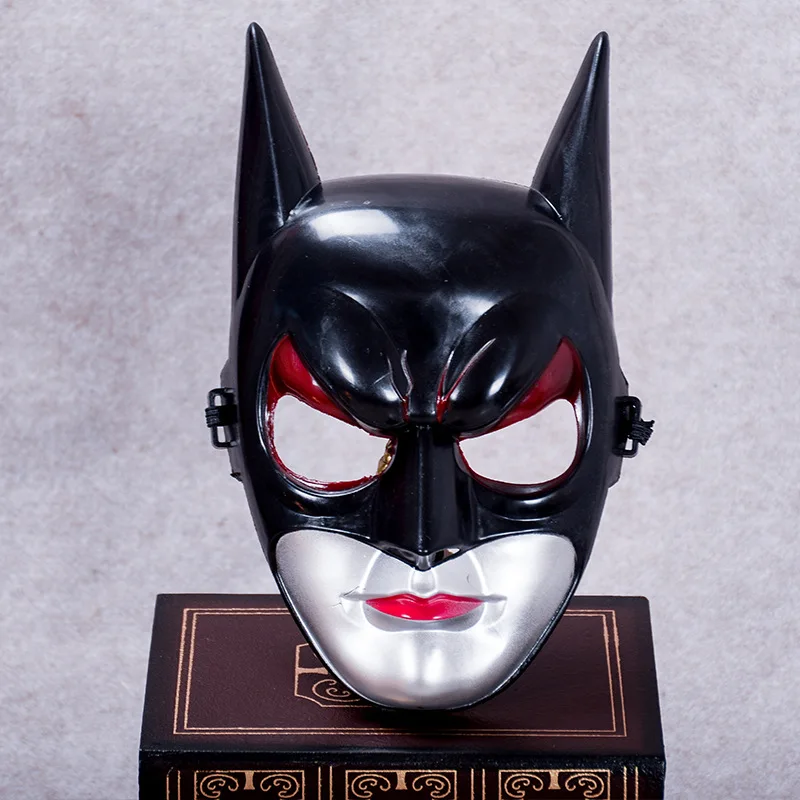 Маска Бэтмена на Хеллоуин дети черная маска для косплея маска для человека крутой лицо костюм аксессуар