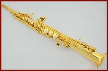 French Selmer High pitch Bb R54 Soprano Saxophone Straight one B Flat Saxe font b Musical