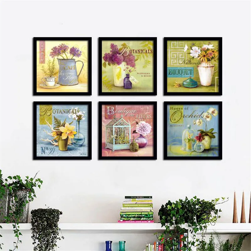 

Frameless Provence painting Art Canvas Prints and Posters , Living room decorative painting, Wall Home Decor no frame DP0213