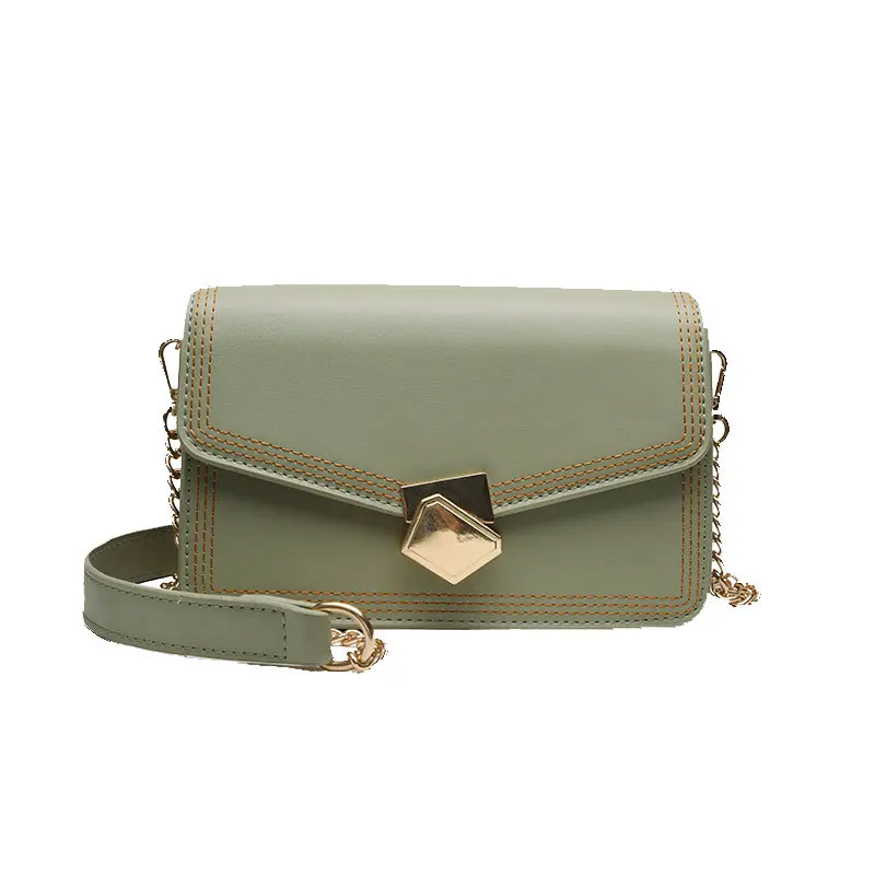 

New Fashion Crossbody Bags 2019 Casual Women Shoulder Bag High Quality Flap Small Square Bag Girls Simple Chain Bag