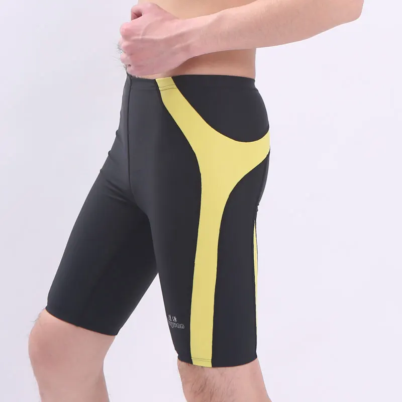 

Men's Swimming Trunks pants Swimwear professional biomimetic swim trunk diving shorts