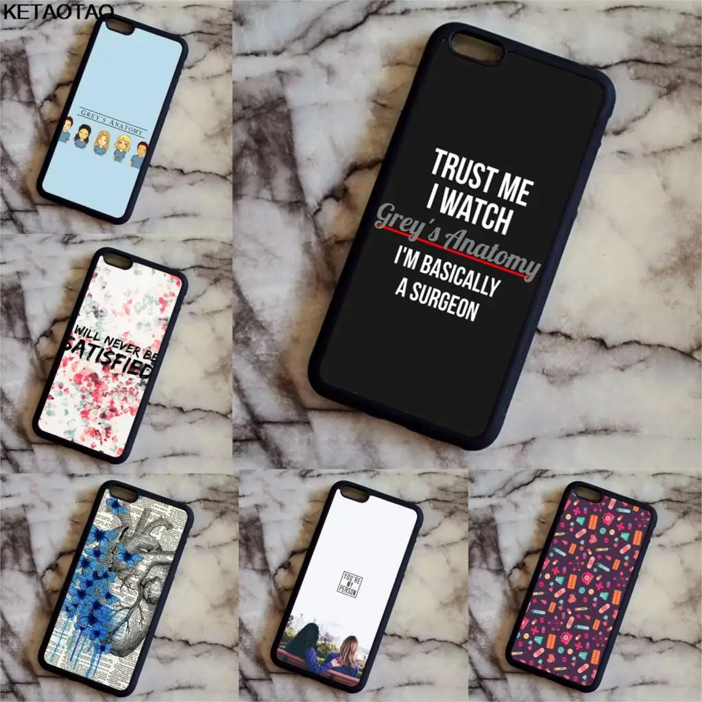 

KETAOTAO Uniquely Gray's Anatomy TV Phone Cases for Samsung galaxy S4 5 6 7 8 9 PLUS Note 4 5 7 8 Case Soft TPU Rubber Silicone