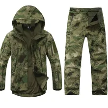 Мужские уличные водонепроницаемые куртки V 5,0 XS софтшелл для охоты, теплая одежда, тактический походный дышащий спортивный костюм