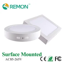 Generic 6w 12w 18w Surface Mounted Panel Light Round/Square Ceiling Lamp Super Bright Wall Lamps Bulb Kitchen Spot Down Lights