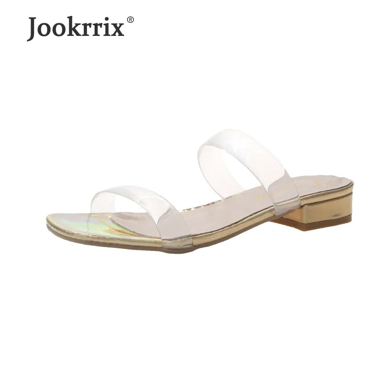 Jookrrix Women Mesh Sandals 2019 Woman Brand Wedges High 3 cm Fashion Slipper Platform Silver Chunky Sandals Shoes Fashion