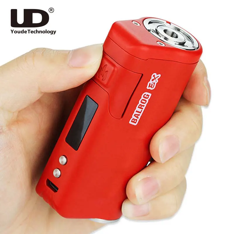 

Original UD Balrog EX TC Box MOD 75W Support Normal/Power Curve/ TC Mode Powered By18650/26650 Battery Vs Polar/ Stick Prince