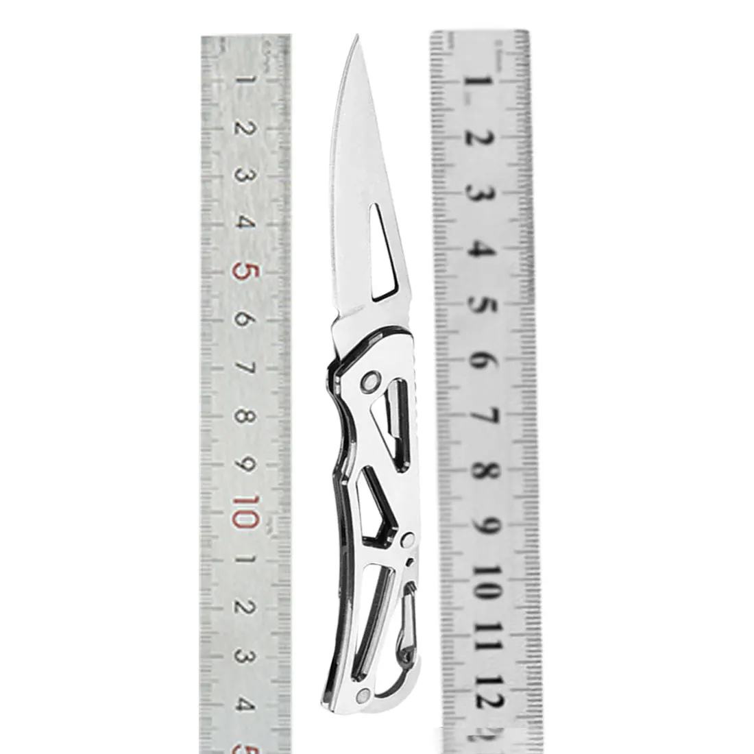 1 шт. Портативный Кемпинг Открытый принадлежности для выживания инструмент Нержавеющая сталь складной карманный Ножи мини нож для резки