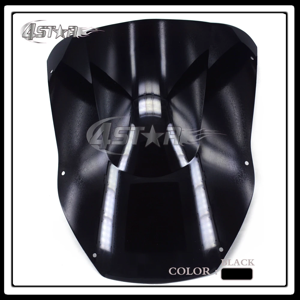 

Black Plastic Motorcycle Motocross Motorbike Windscreen Windshield WindScreen For ZX12R ZX-12R 2000 2001 Free Shipping