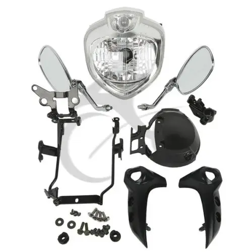 Комплект передних фар для мотоцикла Yamaha FZ6 FZ6N 2004 2006 2005| |