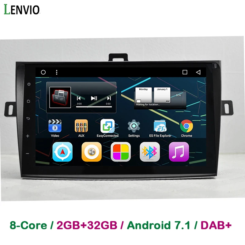 Lenvio ips оперативная память 2 ГБ + 32 Octa Core Android 7,1 Автомобиль Радио DVD gps навигации для Toyota Corolla 2007 2008 2009 2010 2011 2012 2013