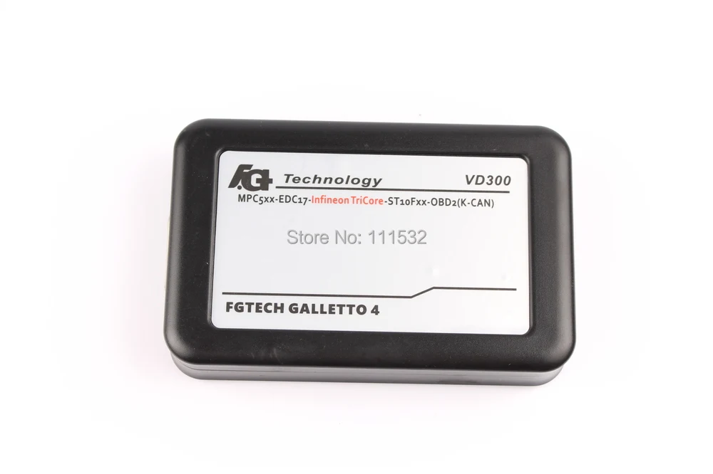 Последняя VD300 V54 FGTech galletto 2 Master v54 FG Tech BDM-три основных-OBD с функция BDM+ USB ключ