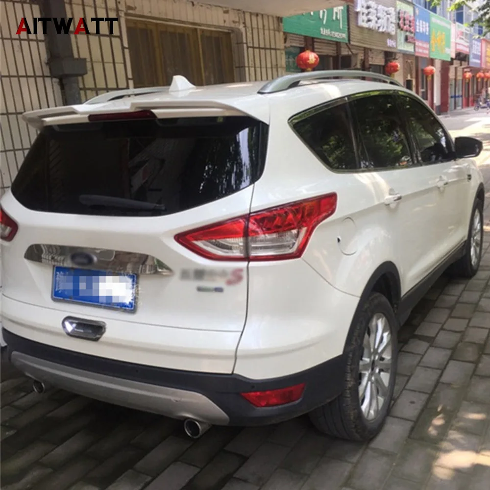 

For Ford Kuga 2013-2017 Spoiler ST ABS Material Car Rear Wing Primer Color Rear Spoiler For Ford Kuga ST Spoiler