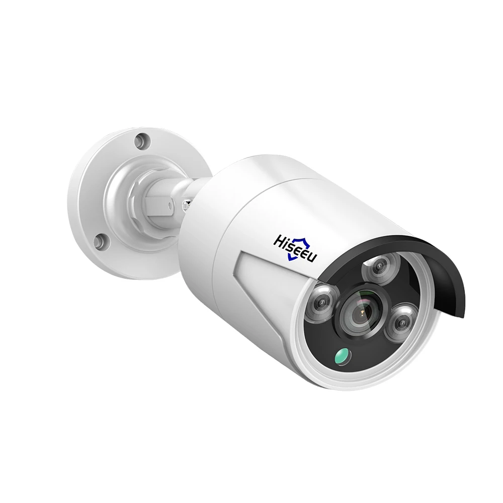 Hiseeu HD 8CH 2MP NVR 1080P POE CCTV камера система Комплект наружная Водонепроницаемая ip-камера POE Домашняя безопасность комплект видеонаблюдения