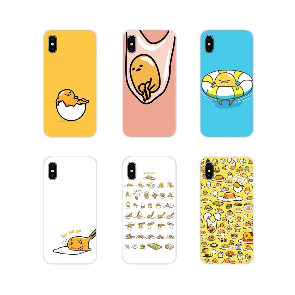 Мультфильм Gudetama аксессуары для яиц чехлы телефонов Чехлы Huawei Mate Honor 4C 5C 5X 6X 7 7A 7C 8 9