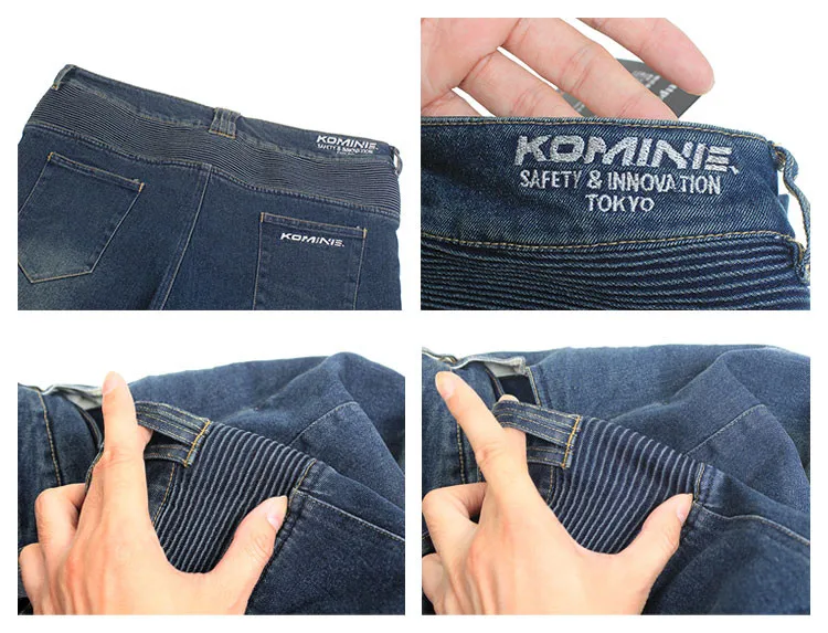 Best Motorcycle Jeans Grey Motorbike Cargo Trousers With Protective Equipment Knee Pad 20