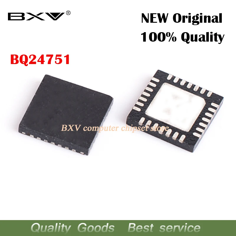 

10pcs BQ24751 BQ 24751 QFN new original laptop chip free shipping