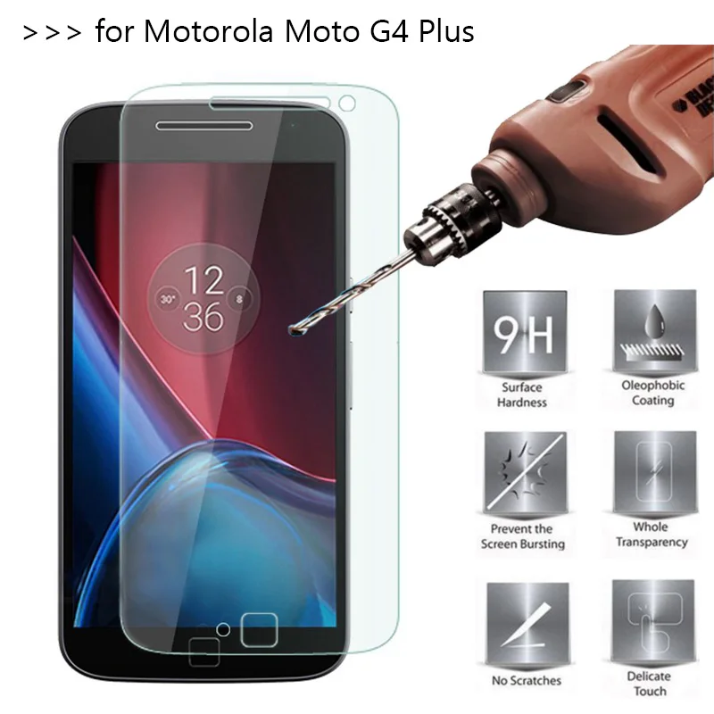 Для Motorola Экран протектор Закаленное Стекло для E4 G2 G3 G4 G5 плюс играть Moto C Z2 играют