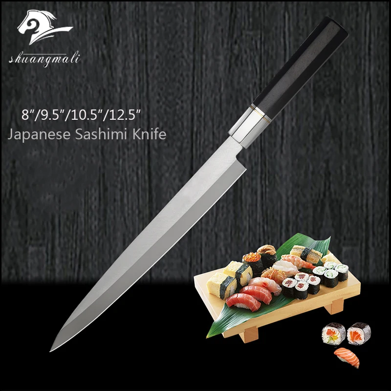 

Kitchen Knife 8 inch Filleting Knives Japanese Sashimi Salmon Fillet Knife Chef German Steel Cooking Tools Cutter Slicing Knives