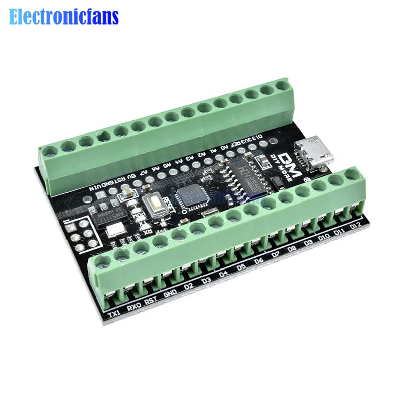 CH340G CH340 Nano V3.0 3 0 ATMEGA328P терминальный модуль Плата расширения микроконтроллер Micro USB