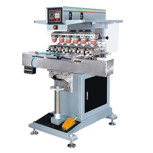 

semi automatic price 6-color shuttle tampo print machine