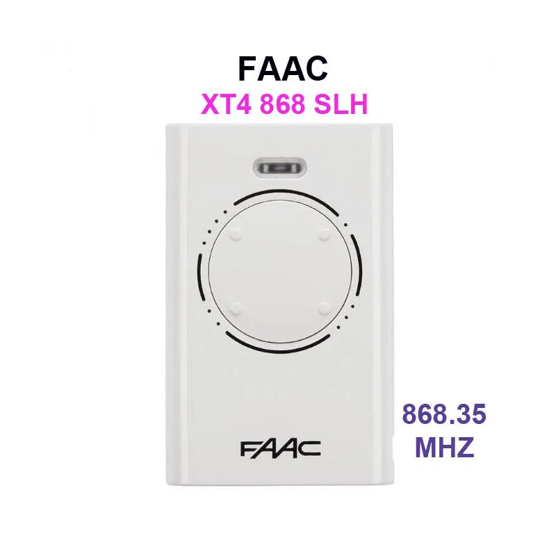 

new For FAAC xt4 868 SLH LR White Remotes 868,35mhz Rolling Code