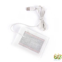 USB Тепловой коврик зимний нагреватель для коврик для мыши обувь Golve Теплый ручной коврик для мыши из углеродного волокна нагревательный коврик 5 в портативная теплая пластина