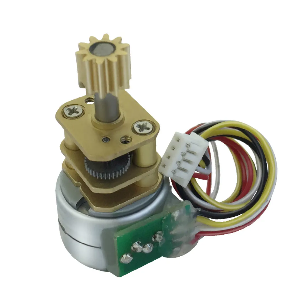 YIMAKER GM15BYS микро шаговый двигатель 2 фазы 4 провода DC5-12V высокий крутящий момент высокая точность Шаг Мотор-редуктор автоматическая Настройка двигателя