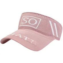 Унисекс солнцезащитные козырьки длинные шляпы с полями кепки s Велоспорт Рыбалка эластичный Вязаный Гольф кепки Пустой Топ Теннисный корт Беговая Кепка-козырек