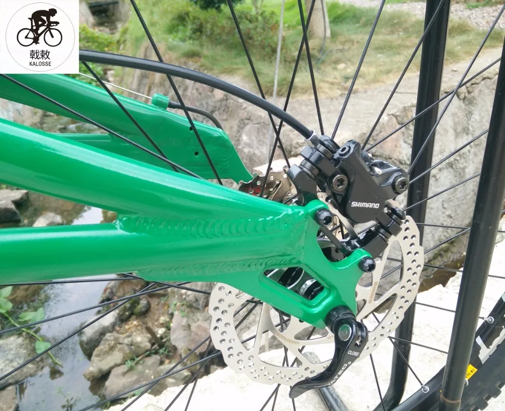 Excellent Kalosse  M4000   27speed  AM/XC    26*2.35 tires  bicycle   DH  20mm barrel shaft  Full suspension mountain bike 6
