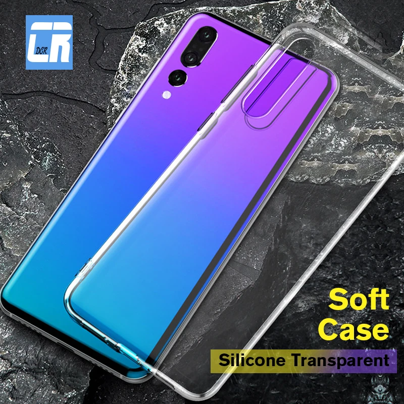 Silicone Soft TPU Transparent Case for Huawei P20 Pro Lite Nova 3 3i Slim Cover Honor 9 10 V10 V9 Play Protection Shell |