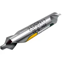 MZG-torno de perforadora de Metal de 1MM y 1,5 MM, doble cabezal, HSS, carburo sólido de tungsteno, broca central de orificio de precisión