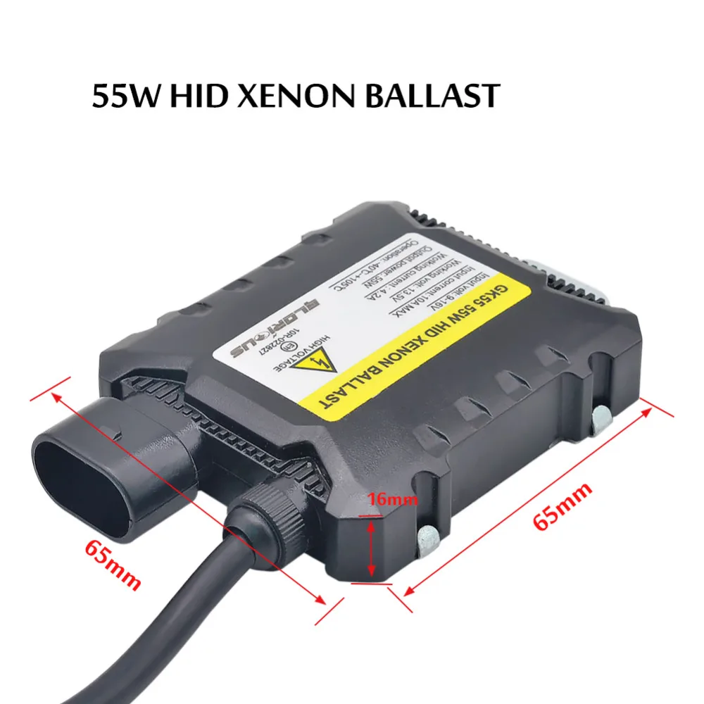 Xenon H7 H4 H1 H11 HID Kit GK55 55W Series H8 HB3 HB4 881 D2S Xenon Hid Ballast For Car Light Headlight 4300K 6000K 8000K