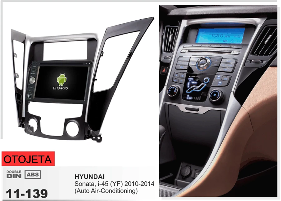 

Frame+android 6.0 car dvd player for Hyundai Sonata I-45 i45 yf 2010-2014 auto AC car stereo radio tape recorder head units