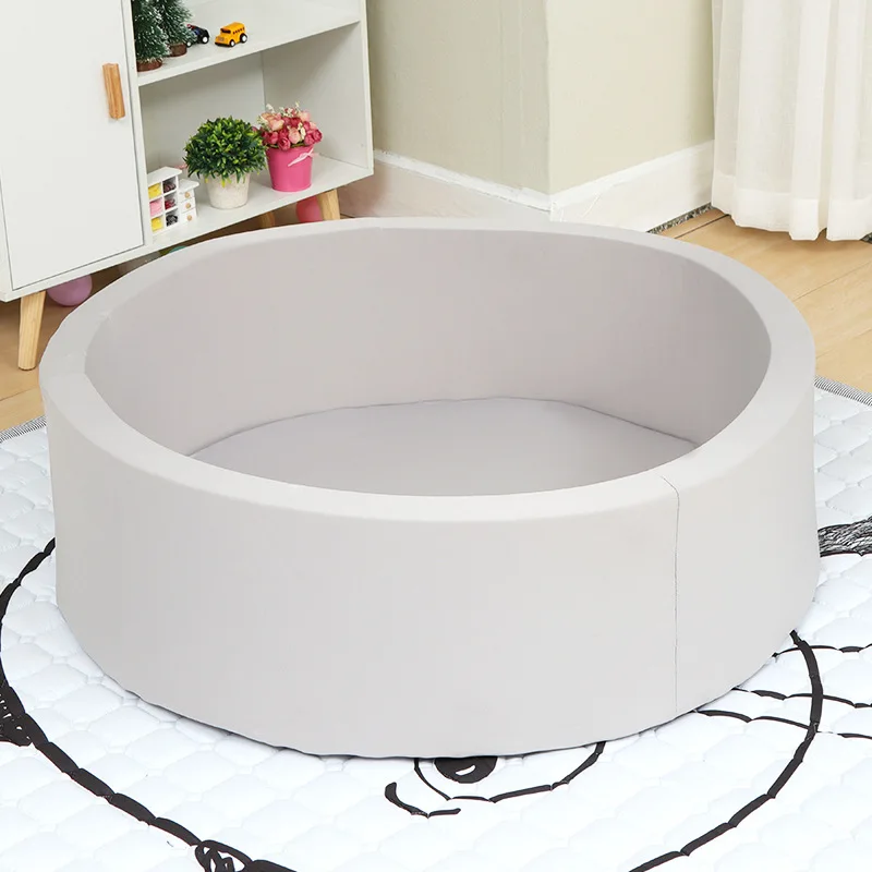 

Children's indoor play fence Sponge marine ball pool toy Baby play fence ball pool multi-color sponge ball pool