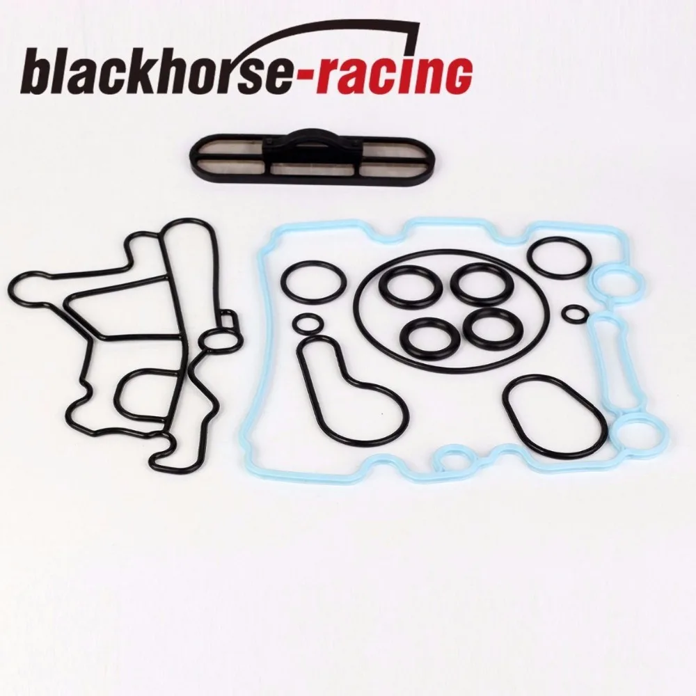 Oil Cooler Gasket Set For Ford 6.0 Diesel 2003 2007 Powerstroke F250