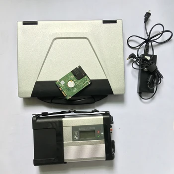 

Newest MB STAR C5 Ready To Use Tool for MB Car/Trucks MB SD Connect C5 with CF52 Laptop and New Diagnostic Software HDD/SSD Hot