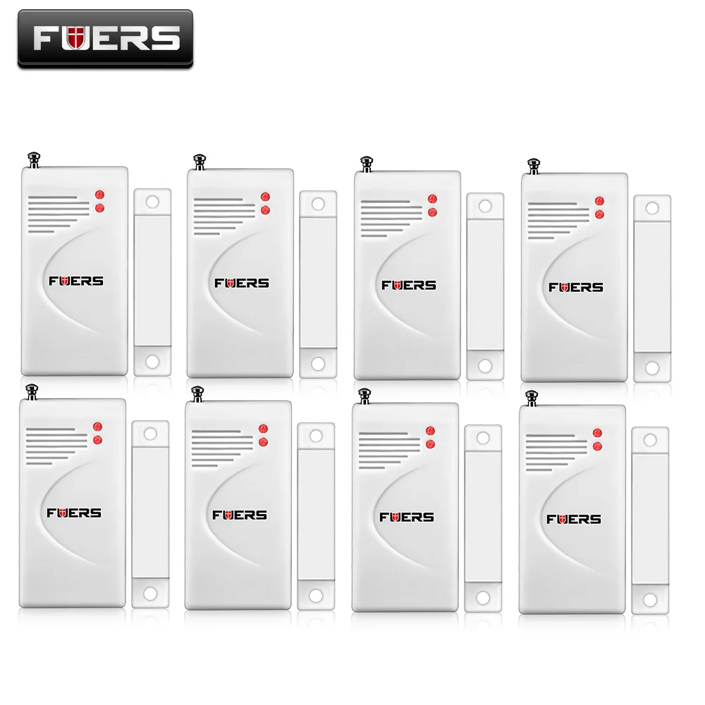 

Wireless Burglar Alarm Magnetic Sensors Smart Home Security Monitoring Locator For Drawer Door Window