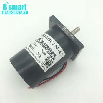 

Bringsmart 12V 30W DC Gear Motor High Speed 1800rpm/3000rpm Motor Adjustable Speed DC Motor