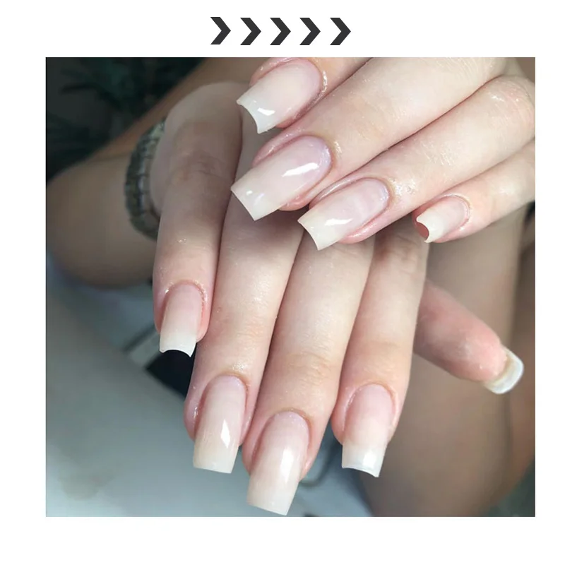 10 шт./упак. 5,5 см белый Fibernails из стекловолокна для установки ногтей наращивание ногтей акриловый маникюр для кончиков ногтей инструмент для салона