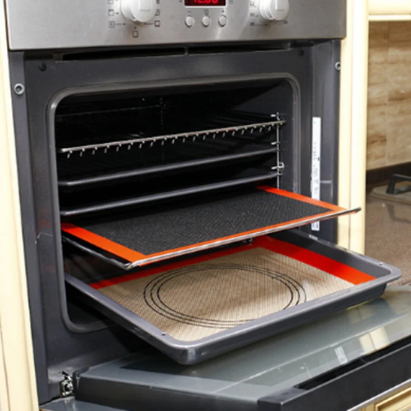 

Home Kitchen High Temperature Baking Wire Home Life Kitchen Non-Stick Silicone Baking Dish Pans Food Oven Baking Wire Bakeware