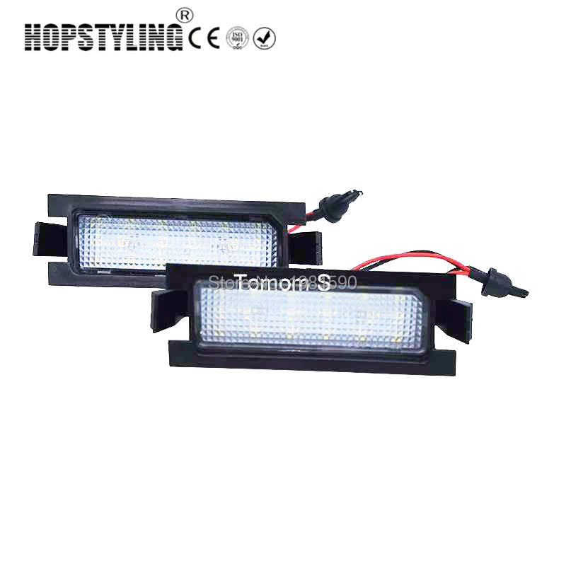 Hopstyling 2 шт. 18SMD Canbus Led номерной знак свет лампы для hyundai I30(GD) 2013 авто-укладки