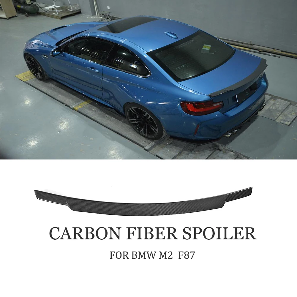 Carbon Fiber Rear Spoiler Trunk Lip Wing for BMW 2 Series F87 M2